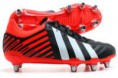 Adipower Regulate Kakari Wide Fit SG Rugby Boots Black/Red
